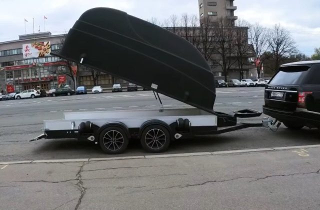 Прицеп две оси на пневме